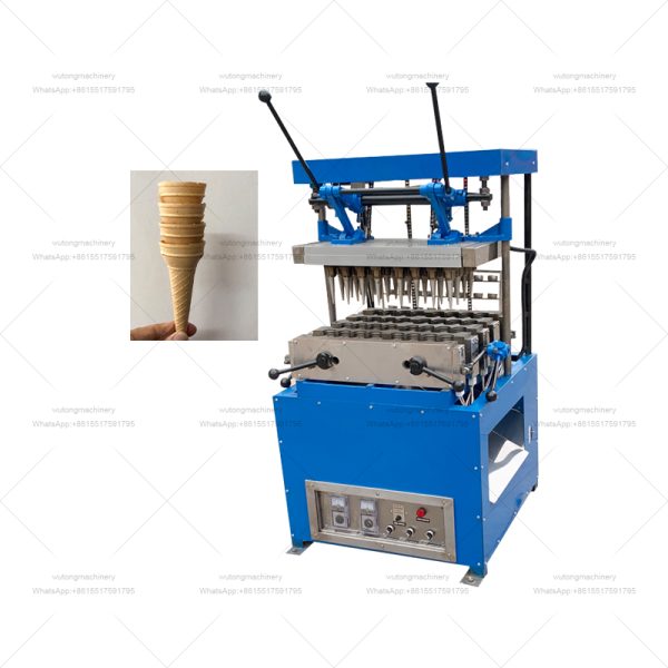 Automatic Wafer Ice Cream Coffee Cup Maker Stakanchik Making