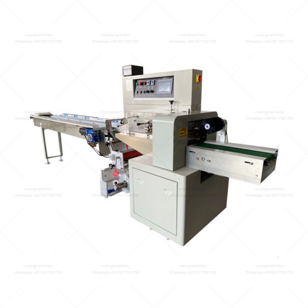 Fully Automatic Horizontal Wrapping Flow Pack Packing Machine Ice Cream ...