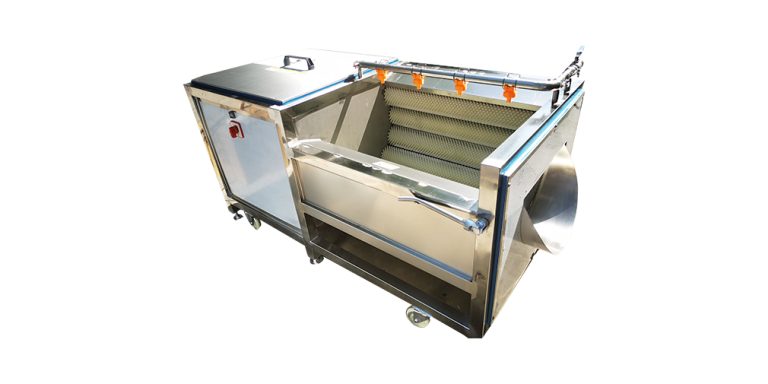 potato washing peeling machine