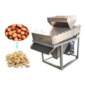 Best Small Skin Roasted Peeler Removing Sheller Price Dry Way Peanut Peeling Machine