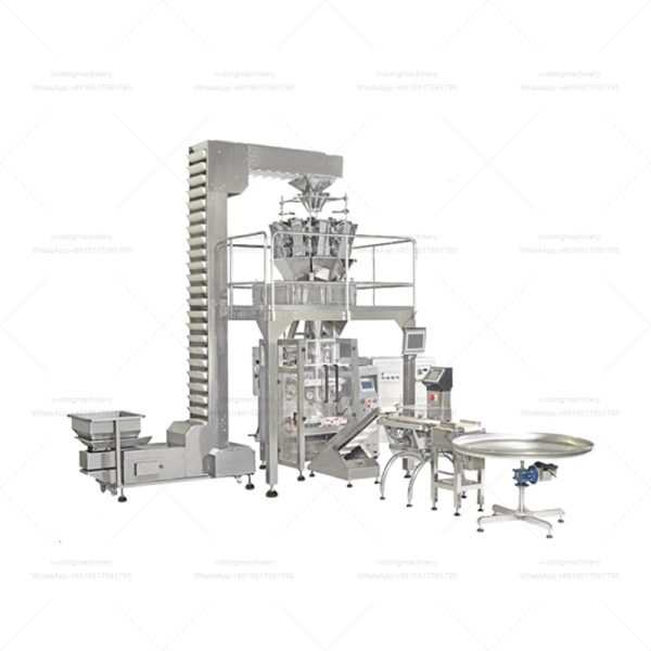 High Speed Automatic Vertical Ten Heads Packing Small Chips Snack Food Corn Puffs Packaging Machine