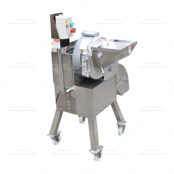 Industrial Electric Fruit Vegetable Slice Cube Cutting Slicing Dicing Machine Potato Carrot Banana Chips Cutter Slicer Dicer