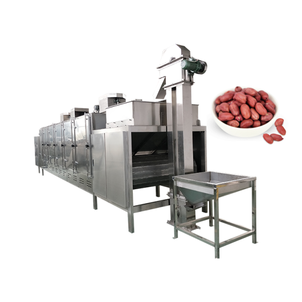 Gas Automatic Peanut Roaster Cashew Nut Cocoa Bean Roasting Machine