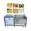 Cheap Price Potatoes Washing Cleaning / Peeling Machine / Brush Type Washer / Peeler For Carrots