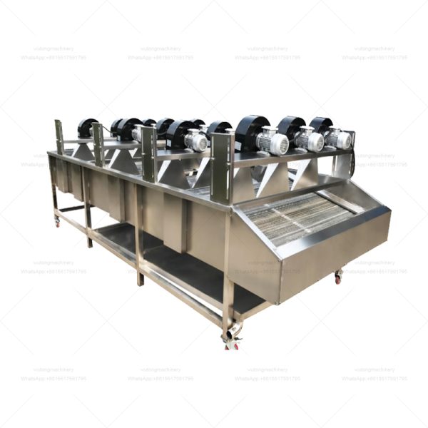 Industrial Vegetable Washing And Air Dry Dewatering Machine Vegetable Drying Mahine