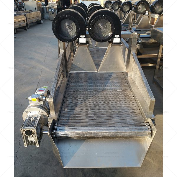 Industrial Vegetable Washing And Air Dry Dewatering Machine Vegetable Drying Mahine