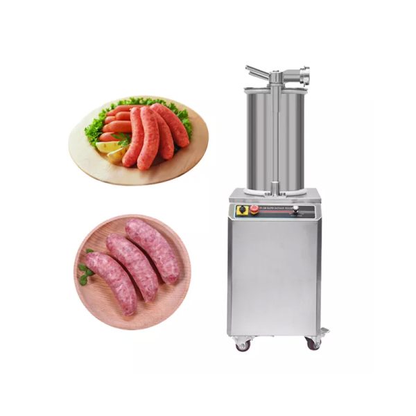 Industrial Sausage Making Machine Automatic Sausage Stuffer Electric Hydraulic Pressure Stuffer Sausage Making Machine