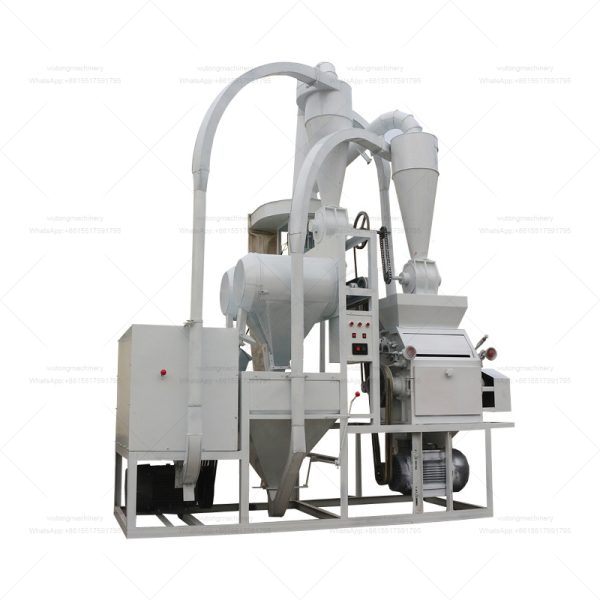 Flour Mill Machine Corn/maize/wheat Roller Mill Low Cost Mini Plant Mill Machine For Making Grinding Wheat Corn Flour